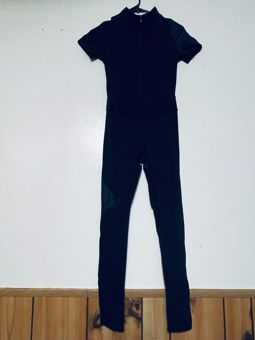 Sleeve Black Women's Jumpsuit